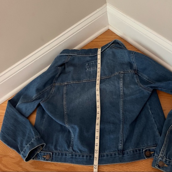 Forever 21 Los Angeles Woman’s Jean Jacket Size M - Picture 3 of 4